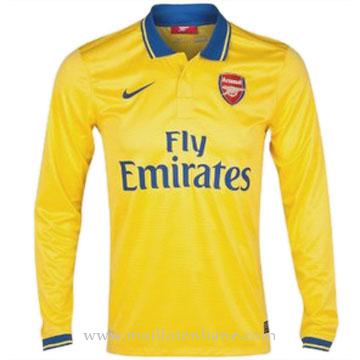 Maillot Arsenal Manche Longue Exterieur 2013-2014